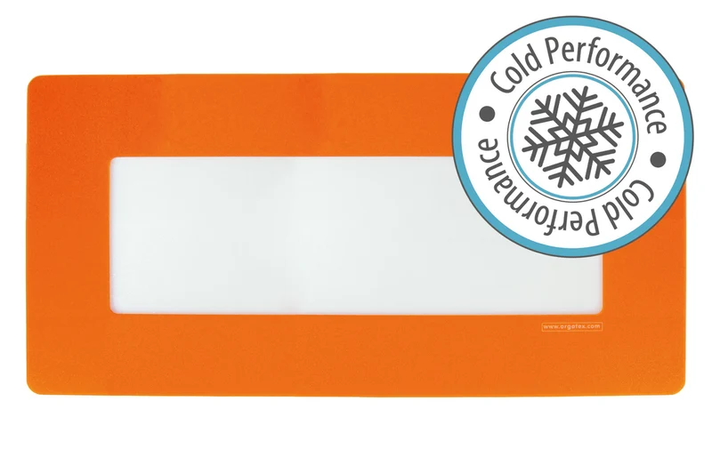 LongLife Klarsicht CP - Bodenmarkierung Bodenfenster, selbstklebend 1/2 DIN A4, Orange, 10 St. / Pack.