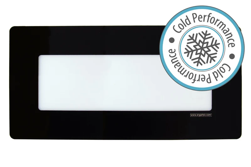 LongLife Klarsicht CP - Bodenmarkierung Bodenfenster, selbstklebend 1/2 DIN A4, Schwarz, 10 St. / Pack.