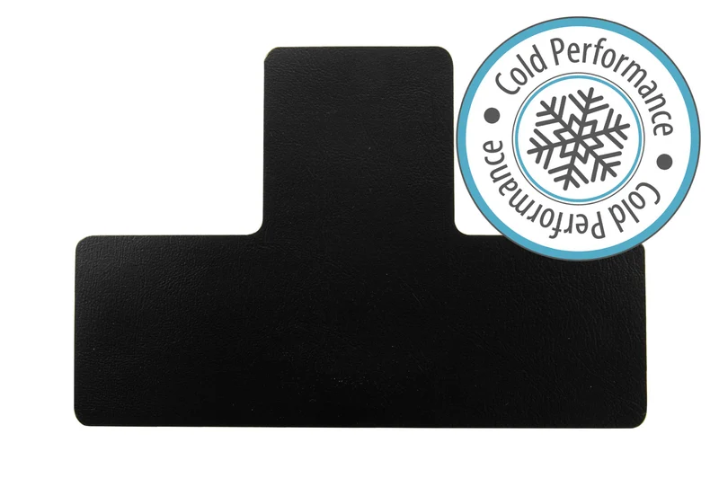 LongLife CP - Bodenmarkierung T-Stück, selbstklebend 50mm, Schwarz, 50 St. / Pack.