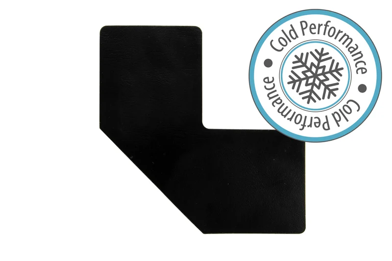 LongLife CP - Bodenmarkierung L-Winkel, selbstklebend 50mm, Schwarz, 50 St. / Pack.