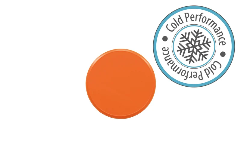 LongLife Rounded CP - Bodenmarkierung Punkt, selbstklebend 90mm (Ø), Orange, 50 St. / Pack.