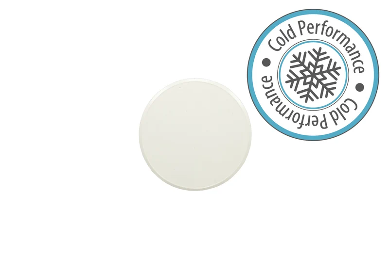 LongLife Rounded CP - Bodenmarkierung Punkt, selbstklebend 90mm (Ø), Weiß, 50 St. / Pack.