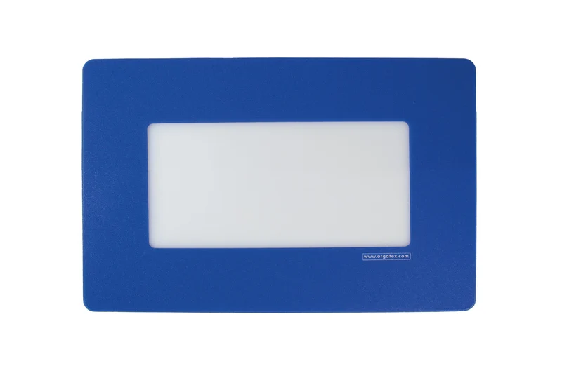 LongLife Klarsicht - Bodenmarkierung Bodenfenster, selbstklebend 1/3 DIN A4, Dunkelblau, 10 St. / Pack.