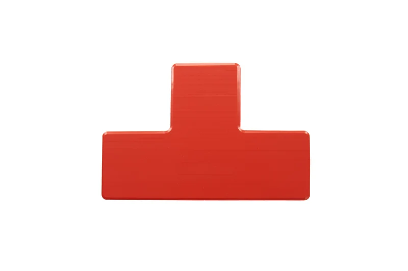 LongLife HD - Bodenmarkierung T-Stück, selbstklebend 50mm, Rot, 20 St. / Pack.