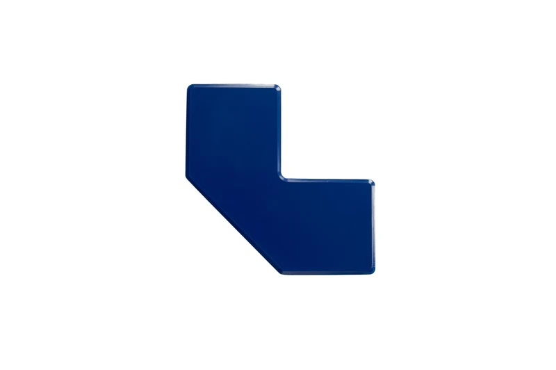 LongLife HD - Bodenmarkierung L-Winkel, selbstklebend 50mm, Dunkelblau, 20 St. / Pack.