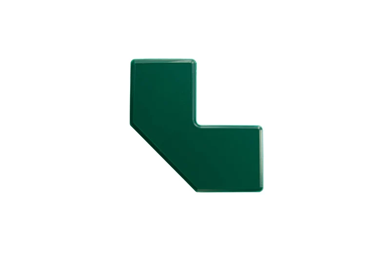 LongLife HD - Bodenmarkierung L-Winkel, selbstklebend 50mm, Grün, 20 St. / Pack.
