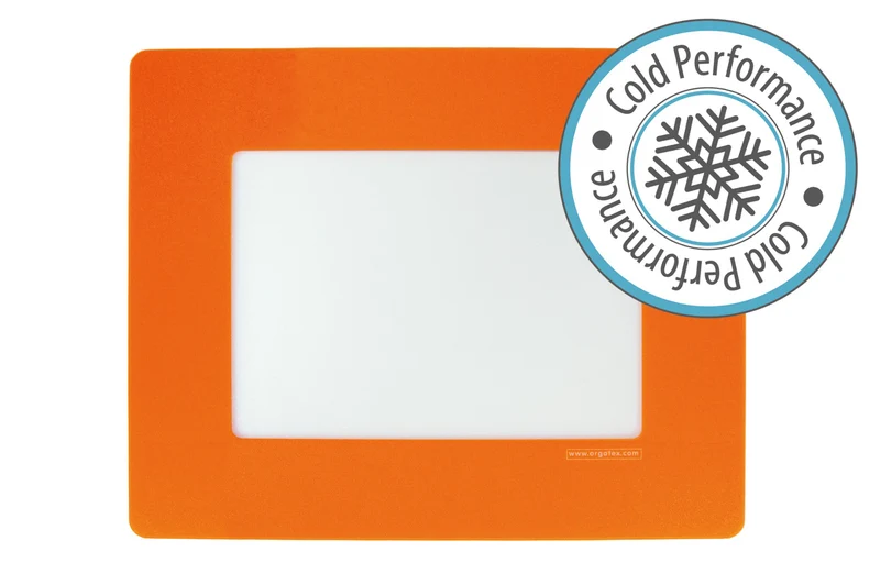 LongLife Klarsicht CP - Bodenmarkierung Bodenfenster, selbstklebend DIN A5, Orange, 10 St. / Pack.