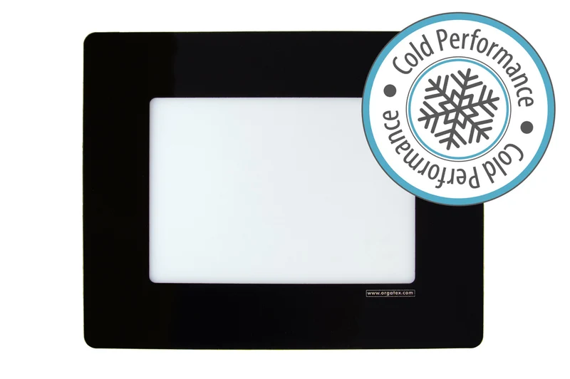 LongLife Klarsicht CP - Bodenmarkierung Bodenfenster, selbstklebend DIN A5, Schwarz, 10 St. / Pack.