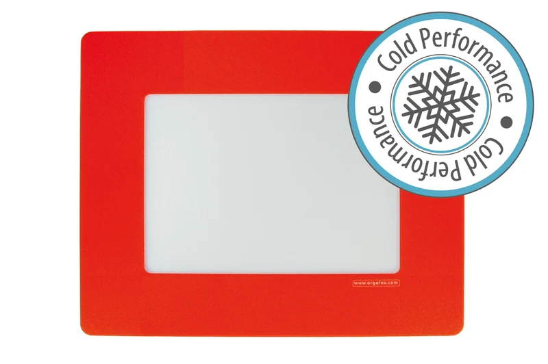 LongLife Klarsicht CP - Bodenmarkierung Bodenfenster, selbstklebend DIN A5, Rot, 10 St. / Pack.