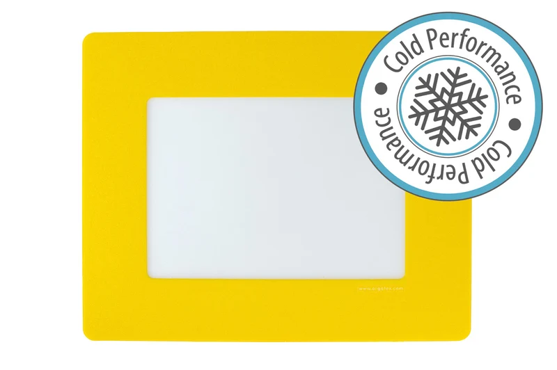 LongLife Klarsicht CP - Bodenmarkierung Bodenfenster, selbstklebend DIN A4, Gelb, 10 St. / Pack.