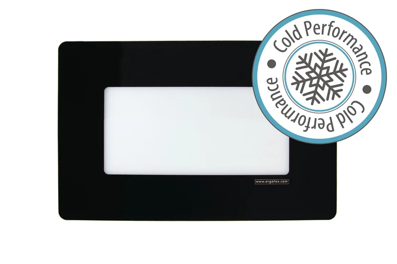LongLife Klarsicht CP - Bodenmarkierung Bodenfenster, selbstklebend 1/3 DIN A4, Schwarz, 10 St. / Pack.