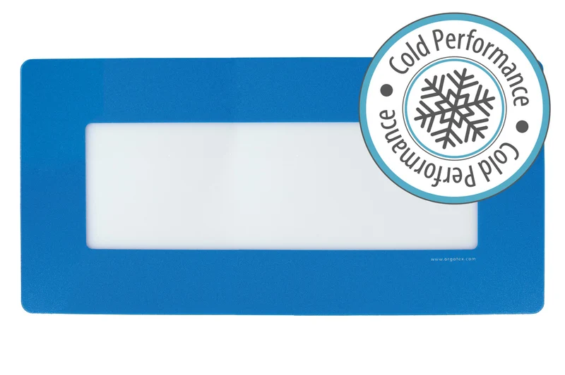 LongLife Klarsicht CP - Bodenmarkierung Bodenfenster, selbstklebend 1/2 DIN A4, Hellblau, 10 St. / Pack.