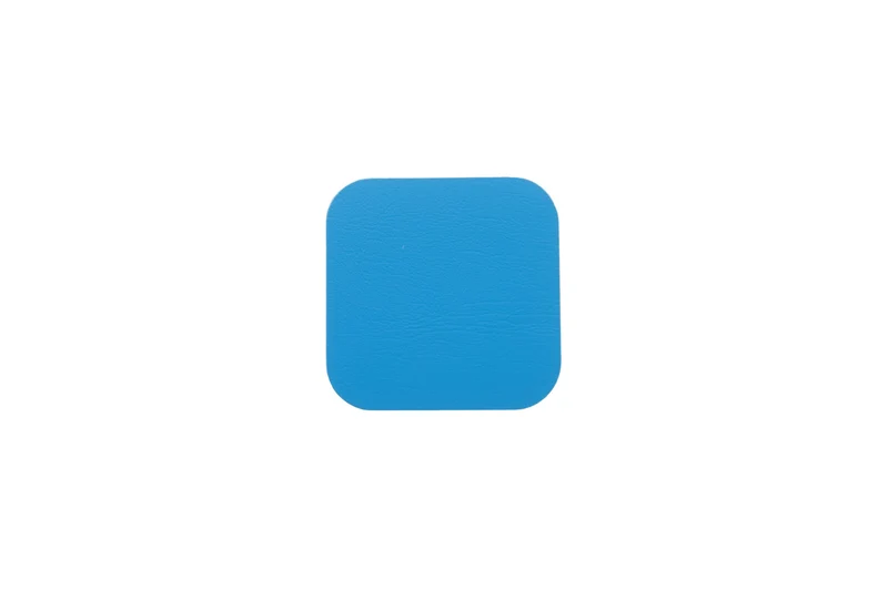 LongLife - Bodenmarkierung Quadrat, selbstklebend 75mm, Hellblau, 50 St. / Pack.
