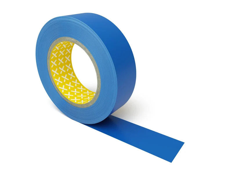 LongLife - Bodenmarkierung Bandware, selbstklebend 75mm, Dunkelblau