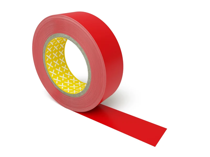 LongLife - Bodenmarkierung Bandware, selbstklebend 75mm, Rot