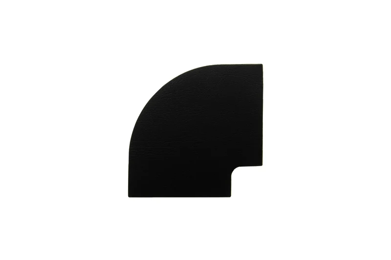 LongLife - Bodenmarkierung 90°-Winkel, selbstklebend 50mm, Schwarz, 50 St. / Pack.