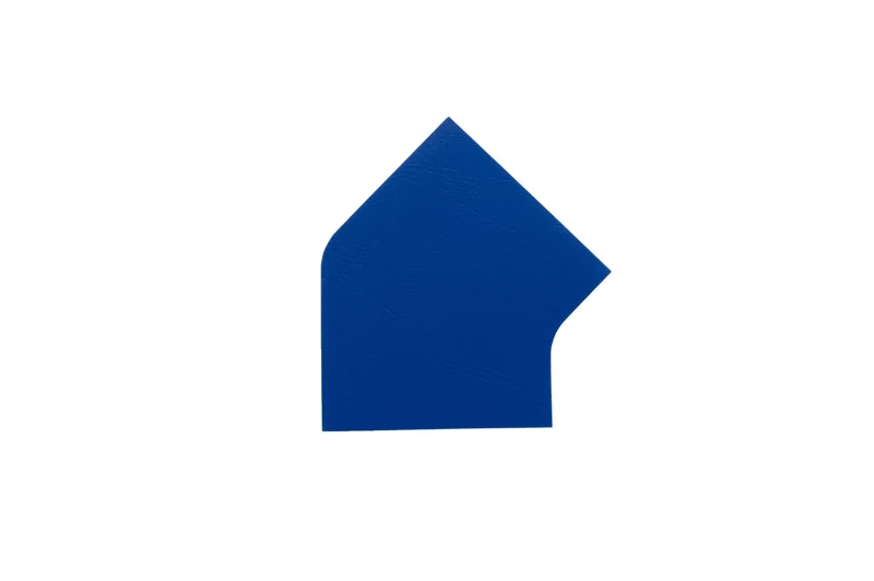 LongLife - Bodenmarkierung 45°-Winkel, selbstklebend 50mm, Dunkelblau, 50 St. / Pack.
