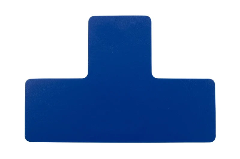 LongLife - Bodenmarkierung T-Stück, selbstklebend 50mm, Dunkelblau, 50 St. / Pack.