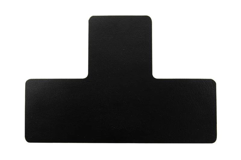 LongLife - Bodenmarkierung T-Stück, selbstklebend 50mm, Schwarz, 50 St. / Pack.