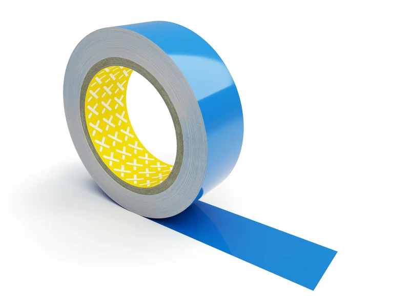 Vector Bodenmarkierung Bandware, selbstklebend, 75mm, Dunkelblau