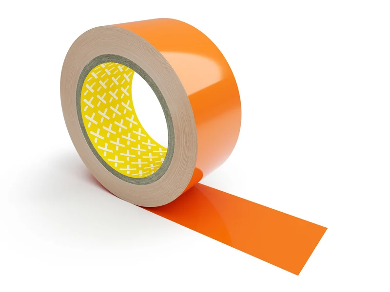 Vector Bodenmarkierung Bandware, selbstklebend, 100mm, Orange