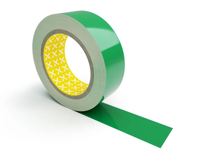 Vector Bodenmarkierung Bandware, selbstklebend, 75mm, Grün