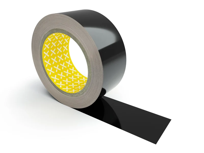 Vector Bodenmarkierung Bandware, selbstklebend, 100mm, Schwarz
