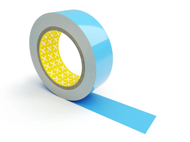 Vector Bodenmarkierung Bandware, selbstklebend, 75mm, Hellblau