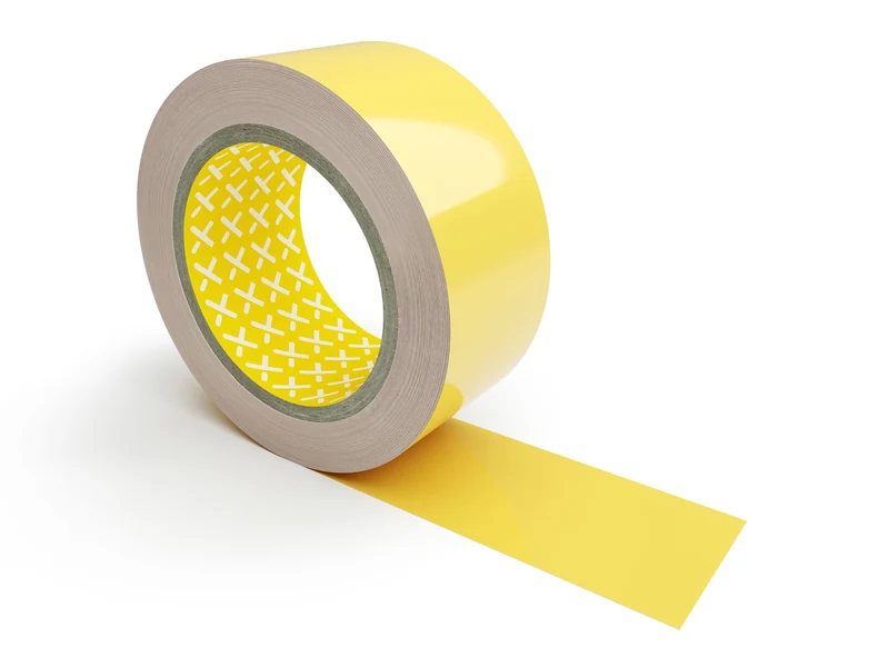 Vector Bodenmarkierung Bandware, selbstklebend, 100mm, Gelb