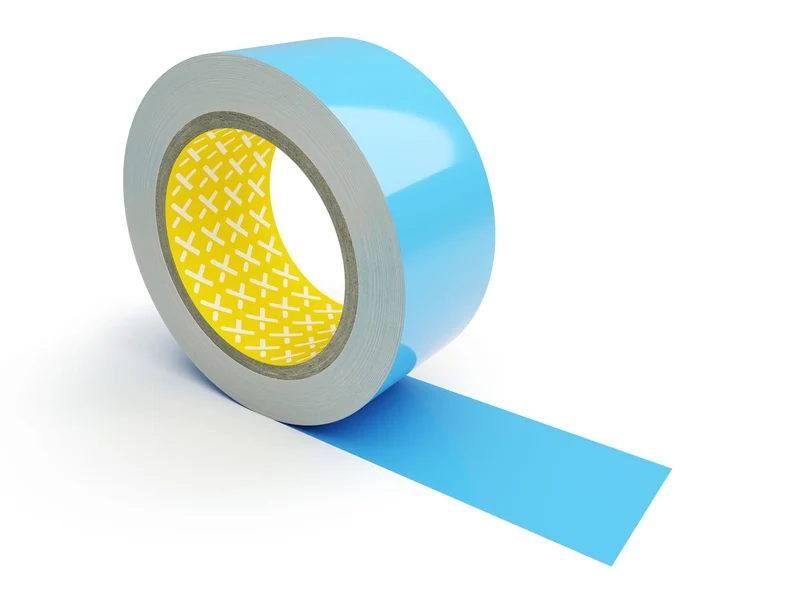 Vector Bodenmarkierung Bandware, selbstklebend, 100mm, Hellblau