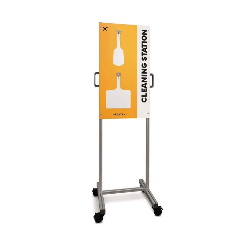 Reinigungsstation Mobil S, Gelb, 50cm x 100cm