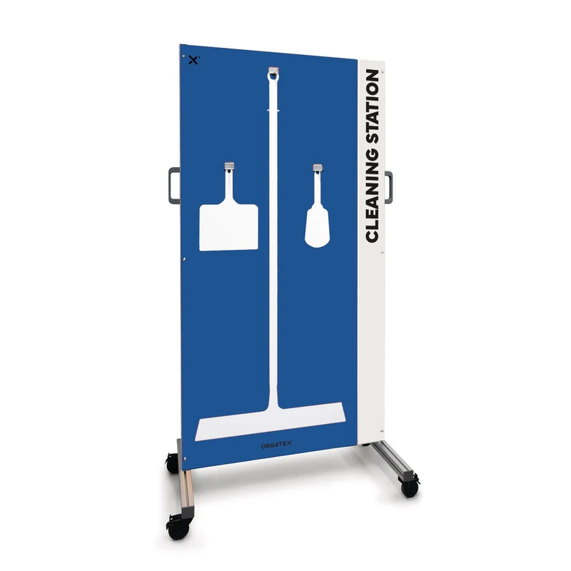 Reinigungsstation Mobil M, Blau, 90cm x 180cm