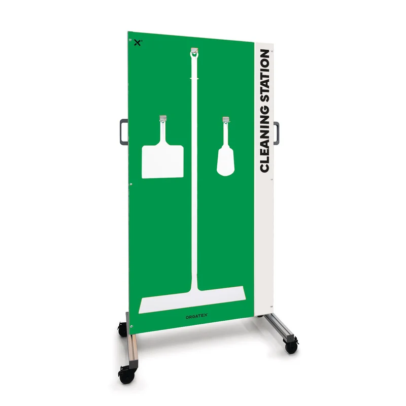 Reinigungsstation Mobil M, Grün, 90cm x 180cm