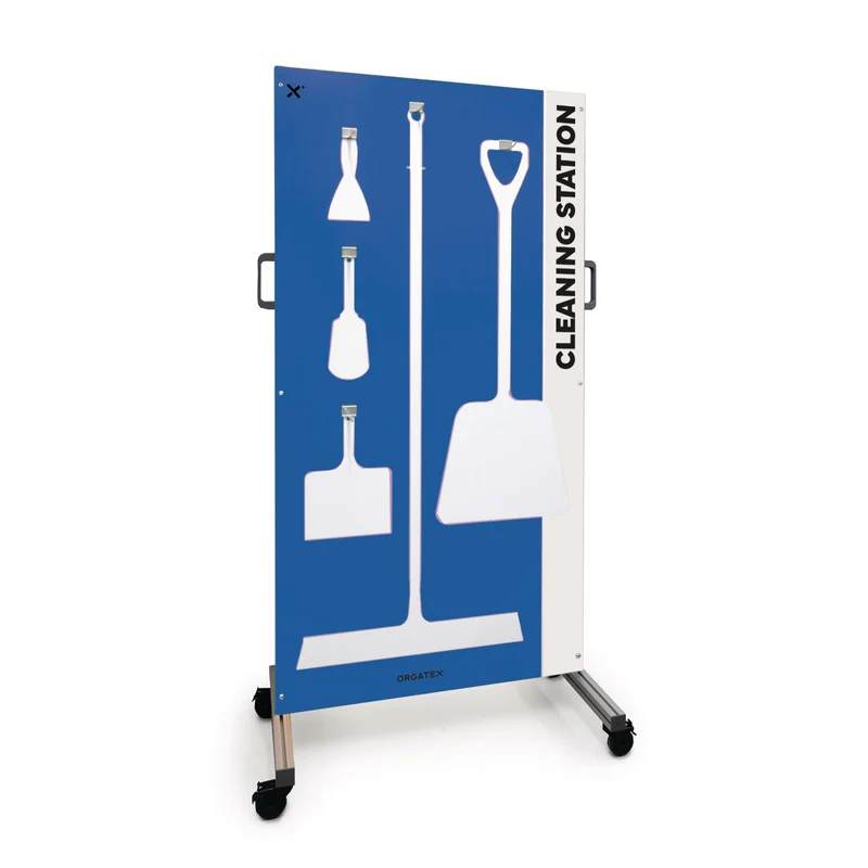 Reinigungsstation Mobil L, Blau, 90cm x 180cm