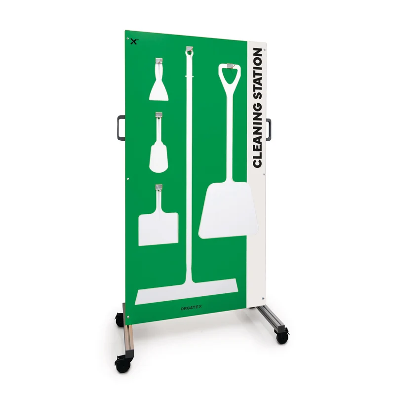 Reinigungsstation Mobil L, Grün, 90cm x 180cm