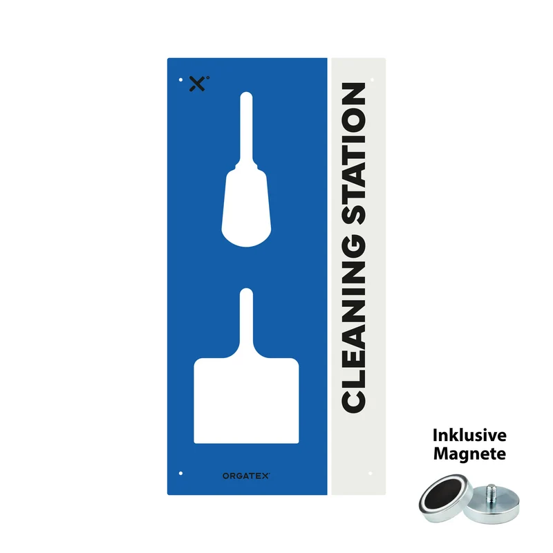 Reinigungsstation Magnetisch S, Blau, 50cm x 100cm