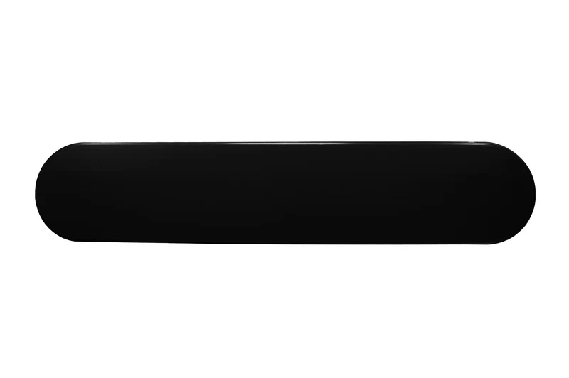 LongLife Rounded HD - Bodenmarkierung Längsmarkierung, selbstklebend 90 x 450mm, Schwarz, 20 St. / Pack.