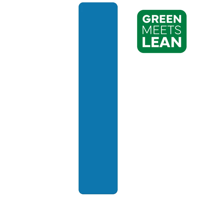 LongLife Eco - Bodenmarkierung Längsmarkierung, selbstklebend, 50 St. / Pack., 100 x 500mm (B x L), Dunkelblau