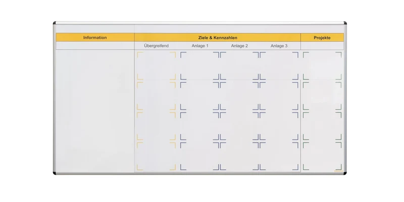Visual Board – Info Board, 2460mm Breite