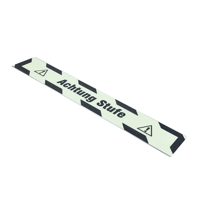 Treppenkantenprofil Slim Plate Nachleuchtend, 600 x 100mm (L x B)