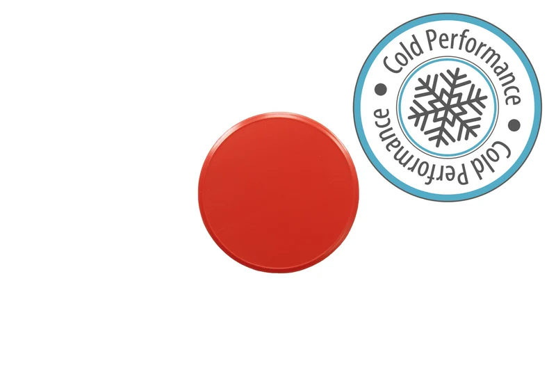 LongLife Rounded CP - Bodenmarkierung Punkt, selbstklebend 90mm (Ø), Rot, 50 St. / Pack.