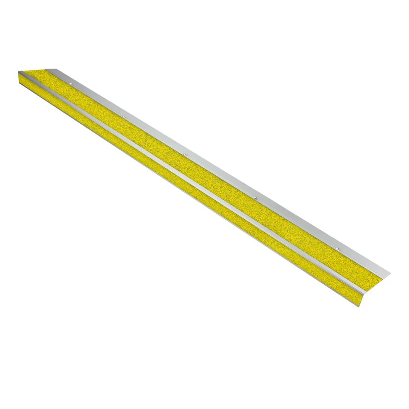 Treppenkantenprofil Universal, Gelb, 800 x 90 x 33mm (L x B x T)