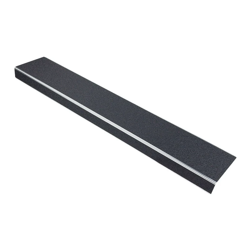 Treppenkantenprofil Slim, Schwarz, 1000 x 100 x 31mm (L x B x T)