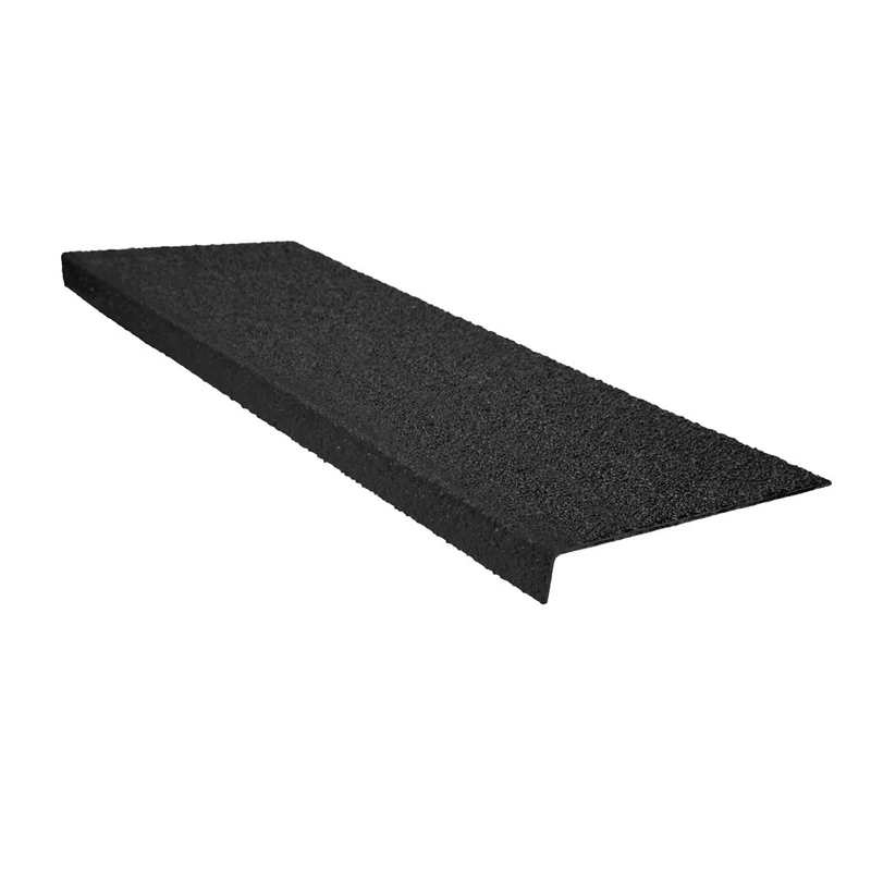 Treppenkantenprofil Heavy Duty, Schwarz, 600 x 230 x 30mm (L x B x T)