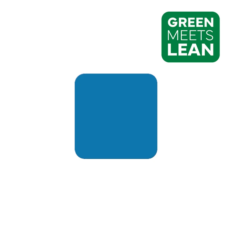 LongLife Eco - Bodenmarkierung Quadrat, selbstklebend, 50 St. / Pack., 50 x 50mm (B x L), Dunkelblau