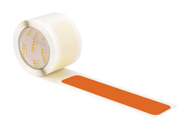 Längsmarkierung auf Rolle, segmentiert, 75mm, 25m, Orange