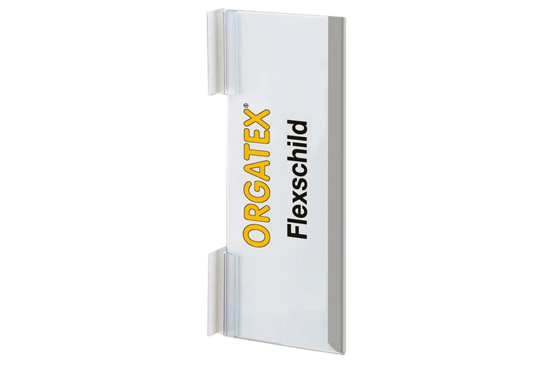 FlexLabel, Transparent/Grau, 10 St. / Pack.
