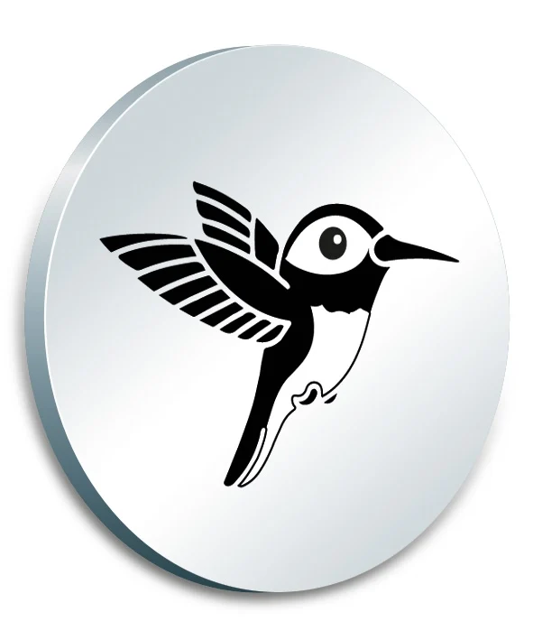 Projektor Motive, individuell, Zubehör für Projektor, 40er Spot: individuelles Motiv Schwarz Weiß