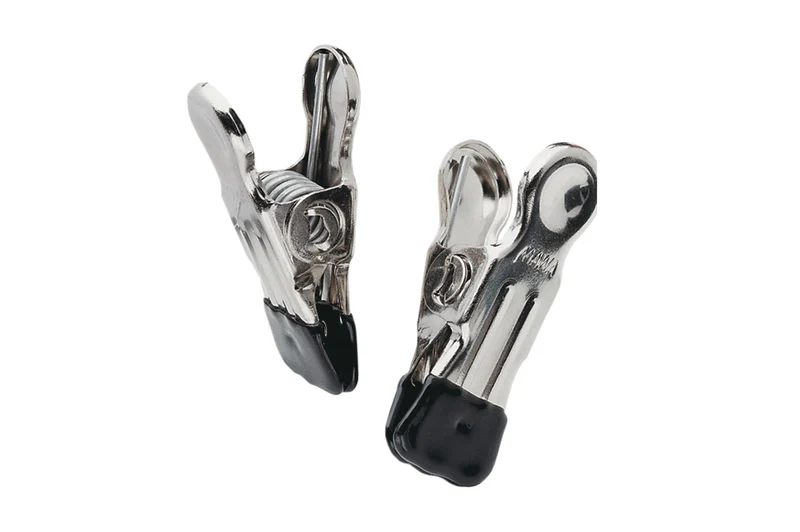 Stahl-Clip Befestigungsclip für Sichttaschen, 10 St. / Pack.