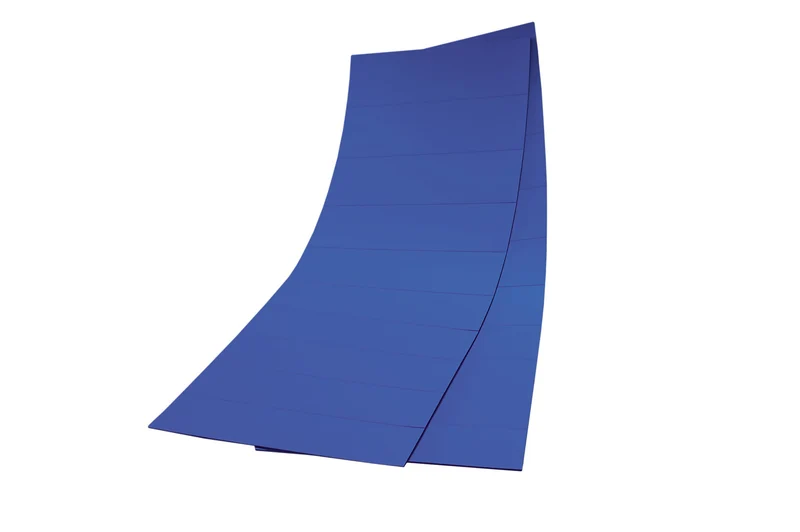 Lager-Schild Etikett, magnetisch 50 x 100mm, Hellblau, 100 St. / Pack.